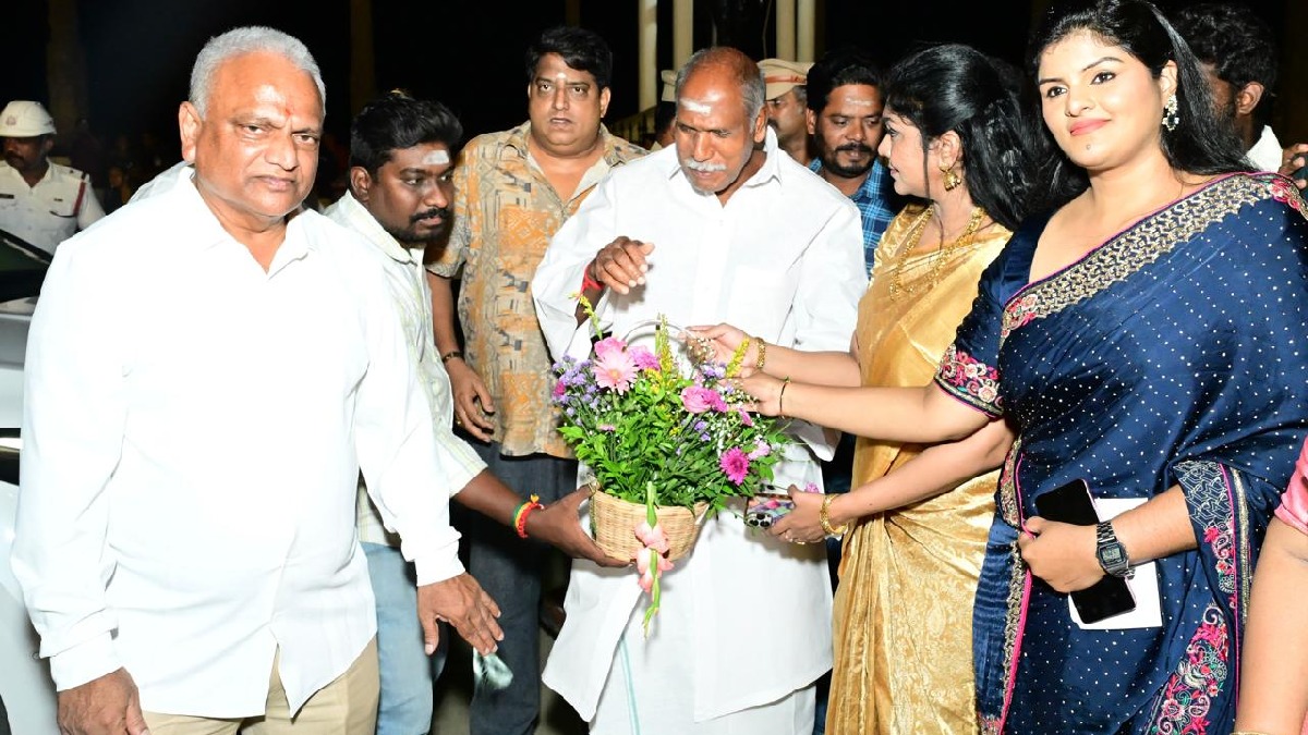 Guests welcomed at the Pondy Melange launch event
