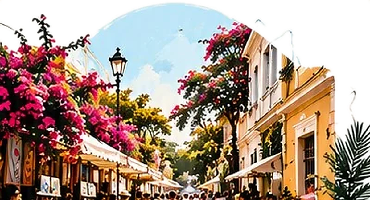White Town cultural street experience