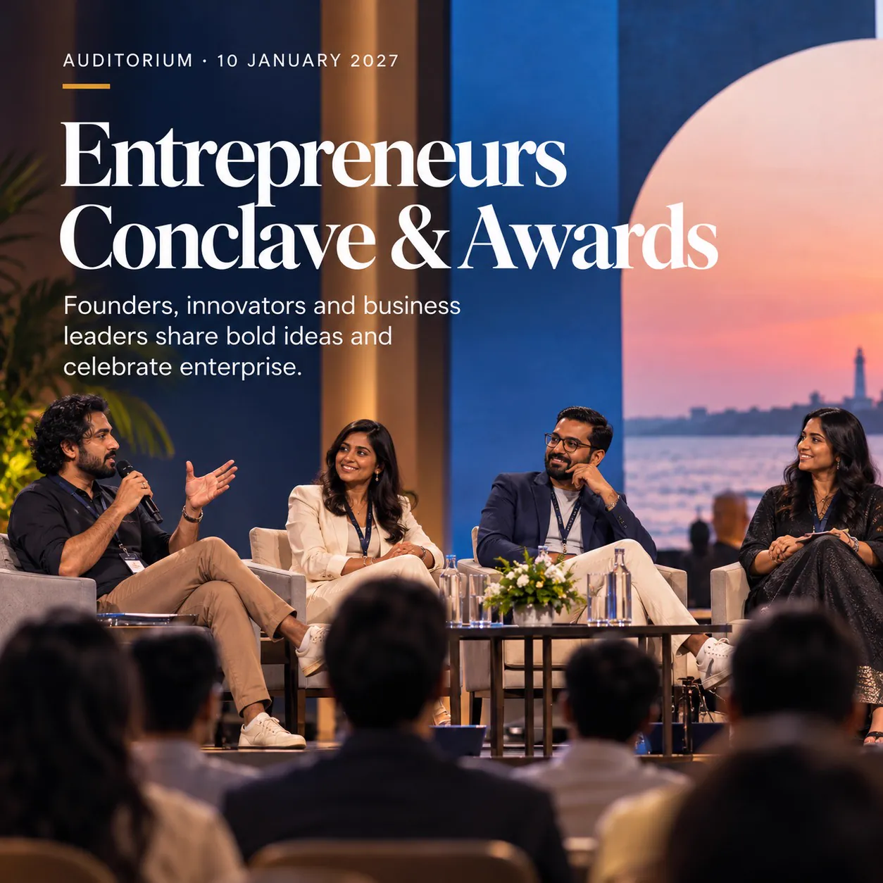 Entrepreneurs Conclave and Awards at the Auditorium on 10 January 2027