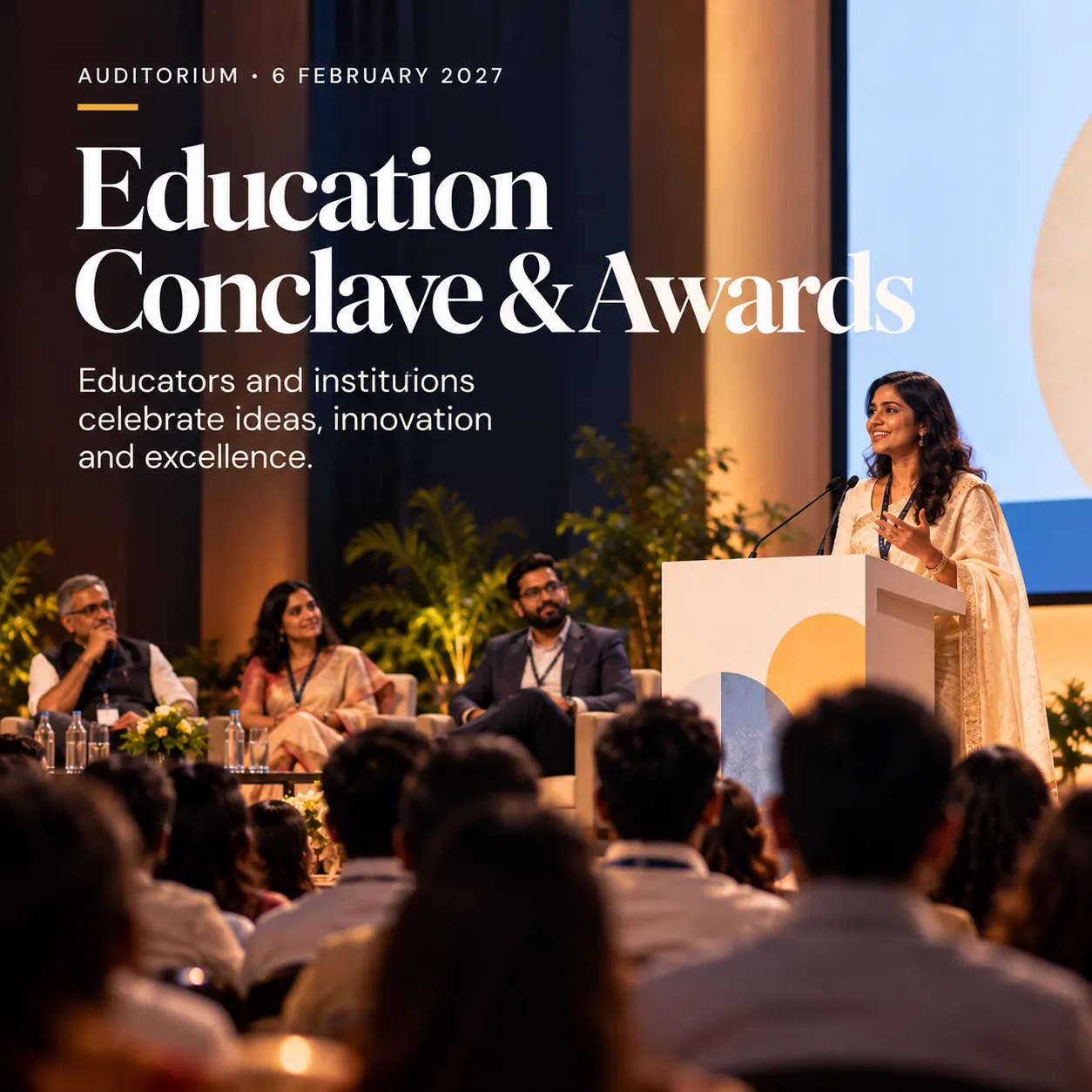Education Conclave and Awards at the Auditorium on 6 February 2027