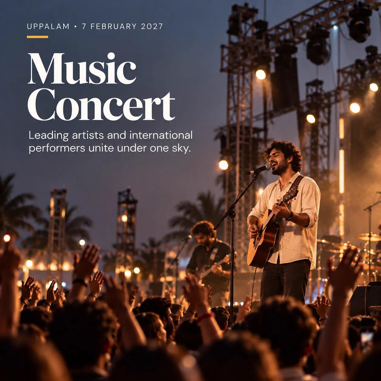 Music Concert at Uppalam on 7 February 2027