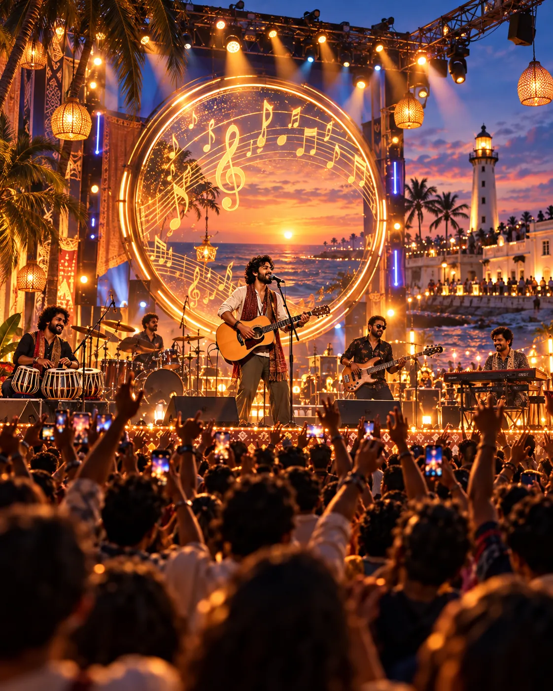 Live music concert
