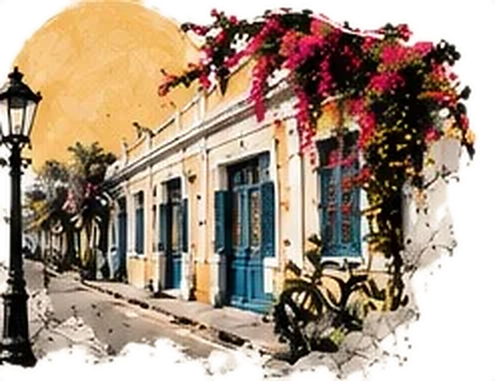 White Town heritage street